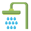 Energy Efficiency shower icon